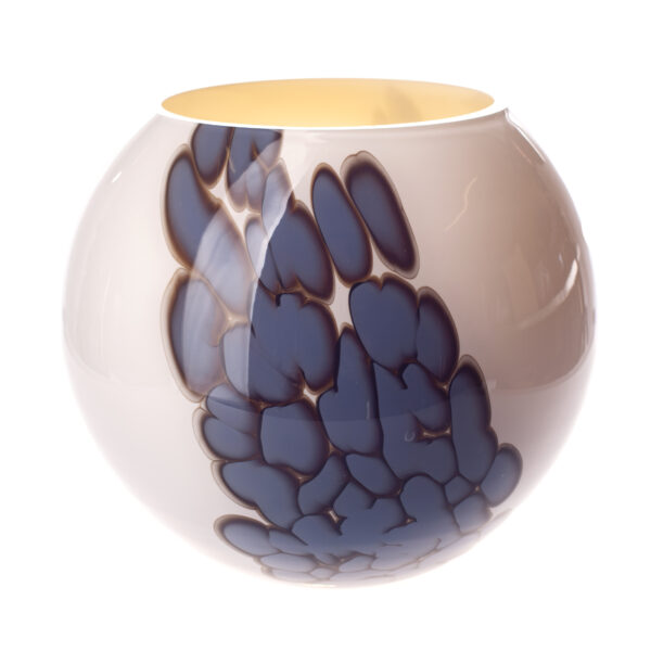 White and Blue Pebble