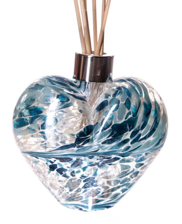 Turquoise and White Crackle - Image 3