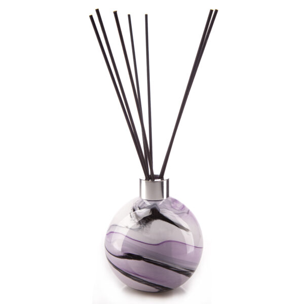 Black, Purple and White