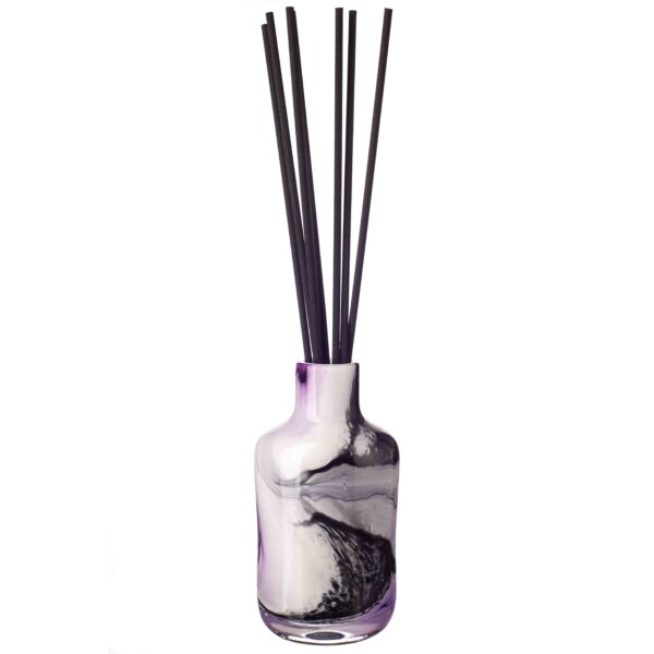 Black, Purple and White