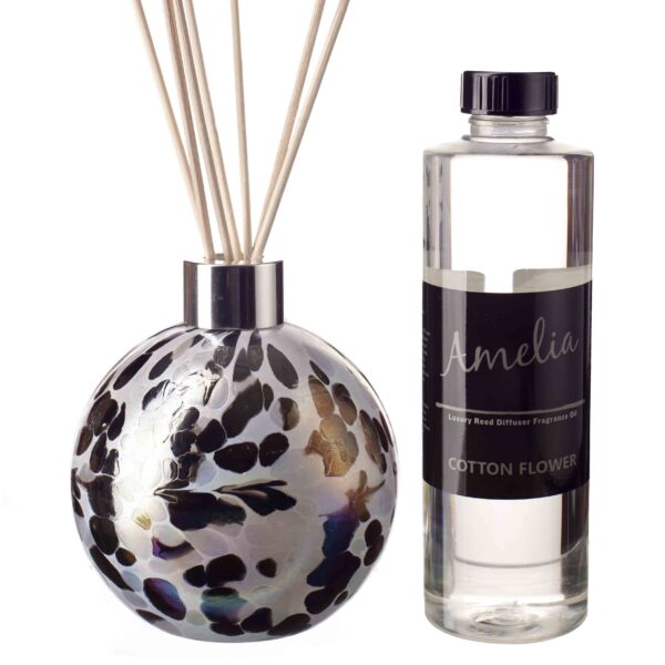 Black, Grey & White Iridescent Sphere Gift Set