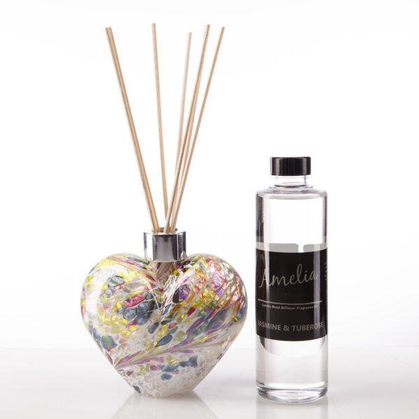 White and Multicoloured Heart Gift Set - Image 2