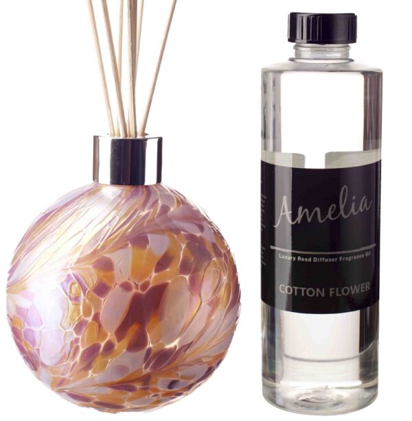Violet, Peach & White Sphere Gift Set