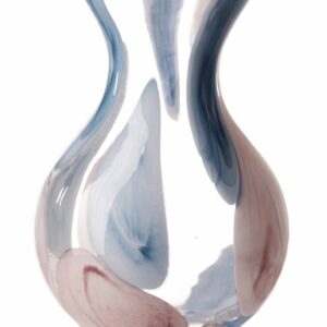 Clear, Pink & Blue