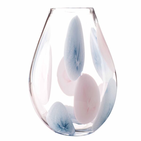 Clear, Pink & Blue